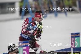 05.03.2017, Pyeong Chang, Korea (KOR): Nathan Smith (CAN) -  IBU world cup biathlon, relay men, Pyeong Chang (KOR). www.nordicfocus.com. © Manzoni/NordicFocus. Every downloaded picture is fee-liable.
