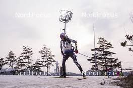 05.03.2017, Pyeong Chang, Korea (KOR): Lisa Vittozzi (ITA) -  IBU world cup biathlon, relay women, Pyeong Chang (KOR). www.nordicfocus.com. © Manzoni/NordicFocus. Every downloaded picture is fee-liable.