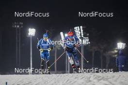 03.03.2017, Pyeong Chang, Korea (KOR): Rene Zahkna (EST), Michal Slesingr (CZE), (l-r) -  IBU world cup biathlon, sprint men, Pyeong Chang (KOR). www.nordicfocus.com. © Manzoni/NordicFocus. Every downloaded picture is fee-liable.