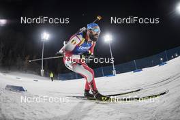 03.03.2017, Pyeong Chang, Korea (KOR): Michael Roesch (BEL) -  IBU world cup biathlon, sprint men, Pyeong Chang (KOR). www.nordicfocus.com. © Manzoni/NordicFocus. Every downloaded picture is fee-liable.