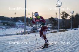 28.02.2017, Pyeong Chang, Korea (KOR): Scott Gow (CAN) -  IBU world cup biathlon, training, Pyeong Chang (KOR). www.nordicfocus.com. © Manzoni/NordicFocus. Every downloaded picture is fee-liable.