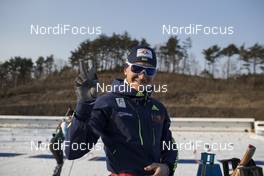 28.02.2017, Pyeong Chang, Korea (KOR): Sergey Semenov (UKR) -  IBU world cup biathlon, training, Pyeong Chang (KOR). www.nordicfocus.com. © Manzoni/NordicFocus. Every downloaded picture is fee-liable.