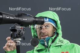 01.03.2017, Pyeong Chang, Korea (KOR): Mark Kirchner (GER) coach Team Germany -  IBU world cup biathlon, training, Pyeong Chang (KOR). www.nordicfocus.com. © Manzoni/NordicFocus. Every downloaded picture is fee-liable.