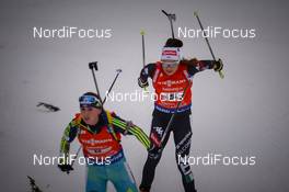 12.03.2017, Kontiolahti, Finland (FIN): Dorothea Wierer (ITA) -  IBU world cup biathlon, relay mixed, Kontiolahti (FIN). www.nordicfocus.com. © Tumashov/NordicFocus. Every downloaded picture is fee-liable.