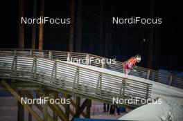 12.03.2017, Kontiolahti, Finland (FIN): Scott Gow (CAN) -  IBU world cup biathlon, relay mixed, Kontiolahti (FIN). www.nordicfocus.com. © Tumashov/NordicFocus. Every downloaded picture is fee-liable.