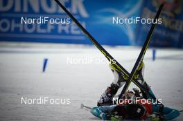 12.03.2017, Kontiolahti, Finland (FIN): Sari Furuya (JPN) -  IBU world cup biathlon, relay mixed, Kontiolahti (FIN). www.nordicfocus.com. © Tumashov/NordicFocus. Every downloaded picture is fee-liable.