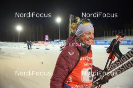 12.03.2017, Kontiolahti, Finland (FIN): Marie Dorin Habert (FRA) -  IBU world cup biathlon, relay mixed, Kontiolahti (FIN). www.nordicfocus.com. © Tumashov/NordicFocus. Every downloaded picture is fee-liable.