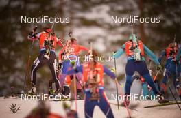 12.03.2017, Kontiolahti, Finland (FIN): Clare Egan (USA) -  IBU world cup biathlon, relay mixed, Kontiolahti (FIN). www.nordicfocus.com. © Tumashov/NordicFocus. Every downloaded picture is fee-liable.