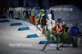 12.03.2017, Kontiolahti, Finland (FIN): Benedikt Doll (GER) -  IBU world cup biathlon, relay mixed, Kontiolahti (FIN). www.nordicfocus.com. © Tumashov/NordicFocus. Every downloaded picture is fee-liable.