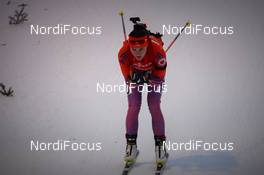 12.03.2017, Kontiolahti, Finland (FIN): Joanne Reid (USA) -  IBU world cup biathlon, relay mixed, Kontiolahti (FIN). www.nordicfocus.com. © Tumashov/NordicFocus. Every downloaded picture is fee-liable.