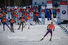 11.03.2017, Kontiolahti, Finland (FIN): Lowell Bailey (USA) -  IBU world cup biathlon, pursuit men, Kontiolahti (FIN). www.nordicfocus.com. © Tumashov/NordicFocus. Every downloaded picture is fee-liable.