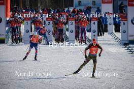 11.03.2017, Kontiolahti, Finland (FIN): Roman Rees (GER) -  IBU world cup biathlon, pursuit men, Kontiolahti (FIN). www.nordicfocus.com. © Tumashov/NordicFocus. Every downloaded picture is fee-liable.