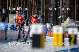11.03.2017, Kontiolahti, Finland (FIN): Simon Eder (AUT) -  IBU world cup biathlon, pursuit men, Kontiolahti (FIN). www.nordicfocus.com. © Tumashov/NordicFocus. Every downloaded picture is fee-liable.