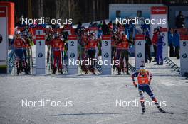 11.03.2017, Kontiolahti, Finland (FIN): Ole Einar Bjoerndalen (NOR) -  IBU world cup biathlon, pursuit men, Kontiolahti (FIN). www.nordicfocus.com. © Tumashov/NordicFocus. Every downloaded picture is fee-liable.
