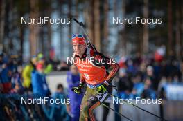 11.03.2017, Kontiolahti, Finland (FIN): Arnd Peiffer (GER) -  IBU world cup biathlon, pursuit men, Kontiolahti (FIN). www.nordicfocus.com. © Tumashov/NordicFocus. Every downloaded picture is fee-liable.