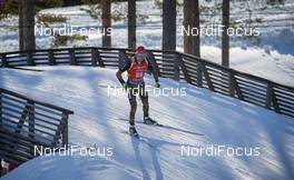 11.03.2017, Kontiolahti, Finland (FIN): Benedikt Doll (GER) -  IBU world cup biathlon, pursuit men, Kontiolahti (FIN). www.nordicfocus.com. © Tumashov/NordicFocus. Every downloaded picture is fee-liable.