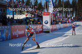 11.03.2017, Kontiolahti, Finland (FIN): Simon Eder (AUT) -  IBU world cup biathlon, pursuit men, Kontiolahti (FIN). www.nordicfocus.com. © Tumashov/NordicFocus. Every downloaded picture is fee-liable.