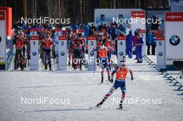 11.03.2017, Kontiolahti, Finland (FIN): Emil Hegle Svendsen (NOR) -  IBU world cup biathlon, pursuit men, Kontiolahti (FIN). www.nordicfocus.com. © Tumashov/NordicFocus. Every downloaded picture is fee-liable.