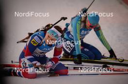 11.03.2017, Kontiolahti, Finland (FIN): Synnoeve Solemdal (NOR) -  IBU world cup biathlon, pursuit women, Kontiolahti (FIN). www.nordicfocus.com. © Tumashov/NordicFocus. Every downloaded picture is fee-liable.