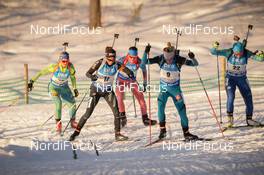 11.03.2017, Kontiolahti, Finland (FIN): Marie Dorin Habert (FRA), Selina Gasparin (SUI) -  IBU world cup biathlon, pursuit women, Kontiolahti (FIN). www.nordicfocus.com. © Tumashov/NordicFocus. Every downloaded picture is fee-liable.
