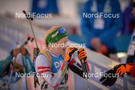 11.03.2017, Kontiolahti, Finland (FIN): Lisa Theresa Hauser (AUT) -  IBU world cup biathlon, pursuit women, Kontiolahti (FIN). www.nordicfocus.com. © Tumashov/NordicFocus. Every downloaded picture is fee-liable.