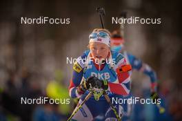 11.03.2017, Kontiolahti, Finland (FIN): Hilde Fenne (NOR) -  IBU world cup biathlon, pursuit women, Kontiolahti (FIN). www.nordicfocus.com. © Tumashov/NordicFocus. Every downloaded picture is fee-liable.