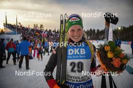 11.03.2017, Kontiolahti, Finland (FIN): Lisa Theresa Hauser (AUT) -  IBU world cup biathlon, pursuit women, Kontiolahti (FIN). www.nordicfocus.com. © Tumashov/NordicFocus. Every downloaded picture is fee-liable.