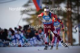 11.03.2017, Kontiolahti, Finland (FIN): Julia Ransom (CAN) -  IBU world cup biathlon, pursuit women, Kontiolahti (FIN). www.nordicfocus.com. © Tumashov/NordicFocus. Every downloaded picture is fee-liable.