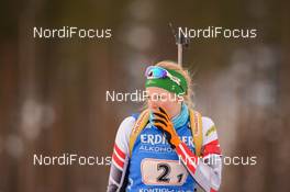 12.03.2017, Kontiolahti, Finland (FIN): Lisa Theresa Hauser(AUT) -  IBU world cup biathlon, single mixed relay, Kontiolahti (FIN). www.nordicfocus.com. © Tumashov/NordicFocus. Every downloaded picture is fee-liable.