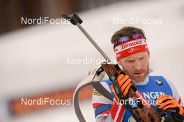 12.03.2017, Kontiolahti, Finland (FIN): Simon Eder(AUT) -  IBU world cup biathlon, single mixed relay, Kontiolahti (FIN). www.nordicfocus.com. © Tumashov/NordicFocus. Every downloaded picture is fee-liable.