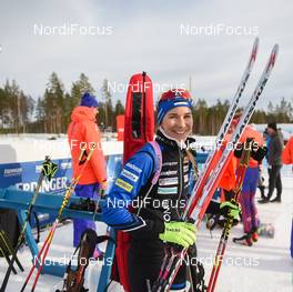 12.03.2017, Kontiolahti, Finland (FIN): Meril Beilmann(EST) -  IBU world cup biathlon, single mixed relay, Kontiolahti (FIN). www.nordicfocus.com. © Tumashov/NordicFocus. Every downloaded picture is fee-liable.