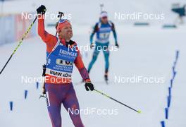 12.03.2017, Kontiolahti, Finland (FIN): Lowell Bailey(USA) -  IBU world cup biathlon, single mixed relay, Kontiolahti (FIN). www.nordicfocus.com. © Tumashov/NordicFocus. Every downloaded picture is fee-liable.