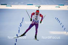 10.03.2017, Kontiolahti, Finland (FIN): Leif Nordgren (USA) -  IBU world cup biathlon, sprint men, Kontiolahti (FIN). www.nordicfocus.com. © Tumashov/NordicFocus. Every downloaded picture is fee-liable.