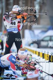 10.03.2017, Kontiolahti, Finland (FIN): Julian Eberhard (AUT) -  IBU world cup biathlon, sprint men, Kontiolahti (FIN). www.nordicfocus.com. © Tumashov/NordicFocus. Every downloaded picture is fee-liable.