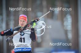 10.03.2017, Kontiolahti, Finland (FIN): Benedikt Doll (GER) -  IBU world cup biathlon, sprint men, Kontiolahti (FIN). www.nordicfocus.com. © Tumashov/NordicFocus. Every downloaded picture is fee-liable.