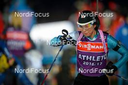 09.03.2017, Kontiolahti, Finland (FIN): Fuyuko Tachizaki (JPN) -  IBU world cup biathlon, training, Kontiolahti (FIN). www.nordicfocus.com. © Tumashov/NordicFocus. Every downloaded picture is fee-liable.