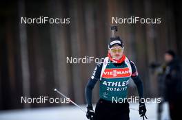 09.03.2017, Kontiolahti, Finland (FIN): Jeremy Finello (SUI) -  IBU world cup biathlon, training, Kontiolahti (FIN). www.nordicfocus.com. © Tumashov/NordicFocus. Every downloaded picture is fee-liable.