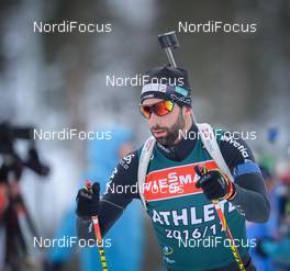 09.03.2017, Kontiolahti, Finland (FIN): Serafin Wiestner (SUI) -  IBU world cup biathlon, training, Kontiolahti (FIN). www.nordicfocus.com. © Tumashov/NordicFocus. Every downloaded picture is fee-liable.