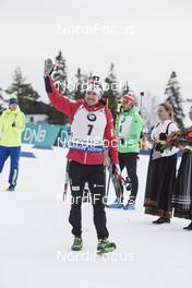 19.03.2017, Oslo, Norway (NOR): Emil Hegle Svendsen (NOR) -  IBU world cup biathlon, mass men, Oslo (NOR). www.nordicfocus.com. © Manzoni/NordicFocus. Every downloaded picture is fee-liable.