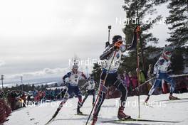 19.03.2017, Oslo, Norway (NOR): Dominik Landertinger (AUT) -  IBU world cup biathlon, mass men, Oslo (NOR). www.nordicfocus.com. © Manzoni/NordicFocus. Every downloaded picture is fee-liable.