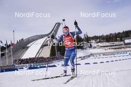 19.03.2017, Oslo, Norway (NOR): Veronika Vitkova (CZE) -  IBU world cup biathlon, mass women, Oslo (NOR). www.nordicfocus.com. © Manzoni/NordicFocus. Every downloaded picture is fee-liable.