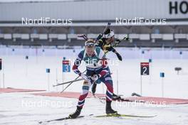 18.03.2017, Oslo, Norway (NOR): Johannes Thingnes Boe (NOR) -  IBU world cup biathlon, pursuit men, Oslo (NOR). www.nordicfocus.com. © Manzoni/NordicFocus. Every downloaded picture is fee-liable.