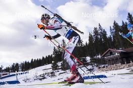 18.03.2017, Oslo, Norway (NOR): Dominik Landertinger (AUT) -  IBU world cup biathlon, pursuit men, Oslo (NOR). www.nordicfocus.com. © Manzoni/NordicFocus. Every downloaded picture is fee-liable.