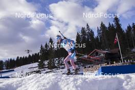 18.03.2017, Oslo, Norway (NOR): Anton Shipulin (RUS) -  IBU world cup biathlon, pursuit men, Oslo (NOR). www.nordicfocus.com. © Manzoni/NordicFocus. Every downloaded picture is fee-liable.