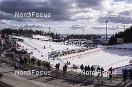 18.03.2017, Oslo, Norway (NOR): Event Feature: Overview over the Holmenkollen Ski Stadium -  IBU world cup biathlon, pursuit men, Oslo (NOR). www.nordicfocus.com. © Manzoni/NordicFocus. Every downloaded picture is fee-liable.
