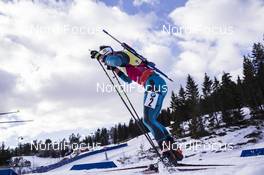 18.03.2017, Oslo, Norway (NOR): Martin Fourcade (FRA) -  IBU world cup biathlon, pursuit men, Oslo (NOR). www.nordicfocus.com. © Manzoni/NordicFocus. Every downloaded picture is fee-liable.