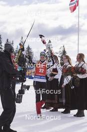 18.03.2017, Oslo, Norway (NOR): Lisa Theresa Hauser (AUT) -  IBU world cup biathlon, pursuit women, Oslo (NOR). www.nordicfocus.com. © Manzoni/NordicFocus. Every downloaded picture is fee-liable.
