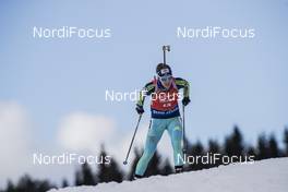 18.03.2017, Oslo, Norway (NOR): Yuliia Dzhima (UKR) -  IBU world cup biathlon, pursuit women, Oslo (NOR). www.nordicfocus.com. © Manzoni/NordicFocus. Every downloaded picture is fee-liable.