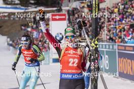 18.03.2017, Oslo, Norway (NOR): Lisa Theresa Hauser (AUT) -  IBU world cup biathlon, pursuit women, Oslo (NOR). www.nordicfocus.com. © Manzoni/NordicFocus. Every downloaded picture is fee-liable.