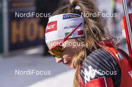 18.03.2017, Oslo, Norway (NOR): Dorothea Wierer (ITA) -  IBU world cup biathlon, pursuit women, Oslo (NOR). www.nordicfocus.com. © Manzoni/NordicFocus. Every downloaded picture is fee-liable.
